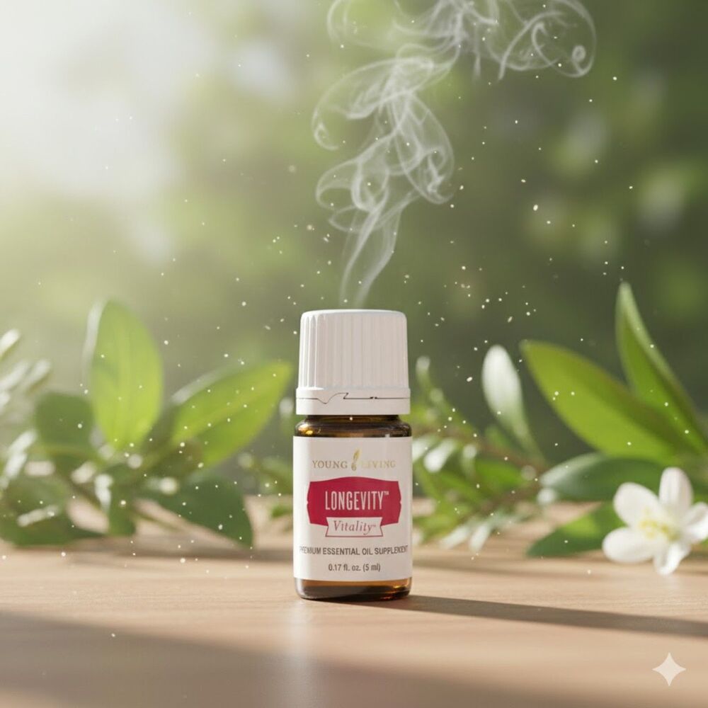 Young Living Longevity Vitality Oil – 5ml, Organic, Sealed, Aromatherapy Blend - Picture 5 of 10